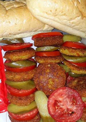 عکسی از دستور فلافل