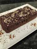 Bizcocho de arroz y chocolate