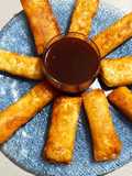 Involtini primavera con salsa agrodolce