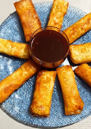 Foto di Involtini primavera con salsa agrodolce