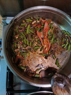 A picture of Green beans sauté.
