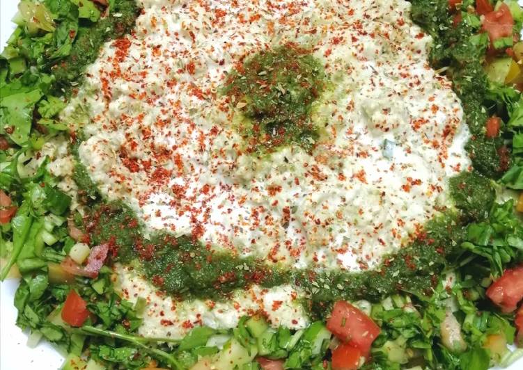 الشفوت اكله يمنيه شعبيه رمضانيه لذيذه ومحبوبه وصحيه 🍅🥒🥬🌶️