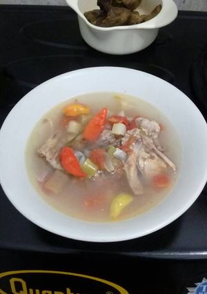 Foto resep Sup Asam Tulang Ayam