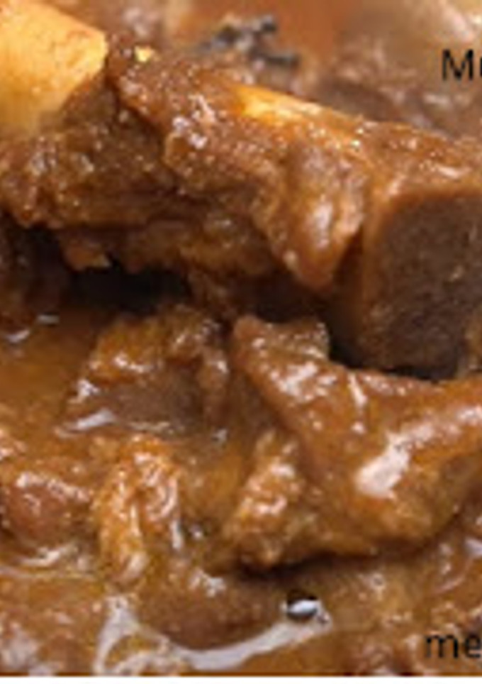 A picture of Mutton Rogan Josh.