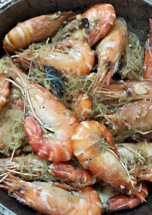 釣太多泰國蝦煲 的食譜成品照片