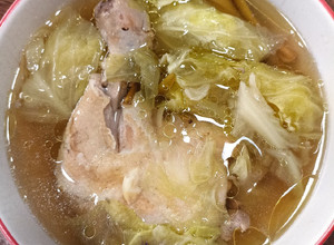 รูปของ ไก่ กะหล่ำ ต้มน้ำปลา คีโต