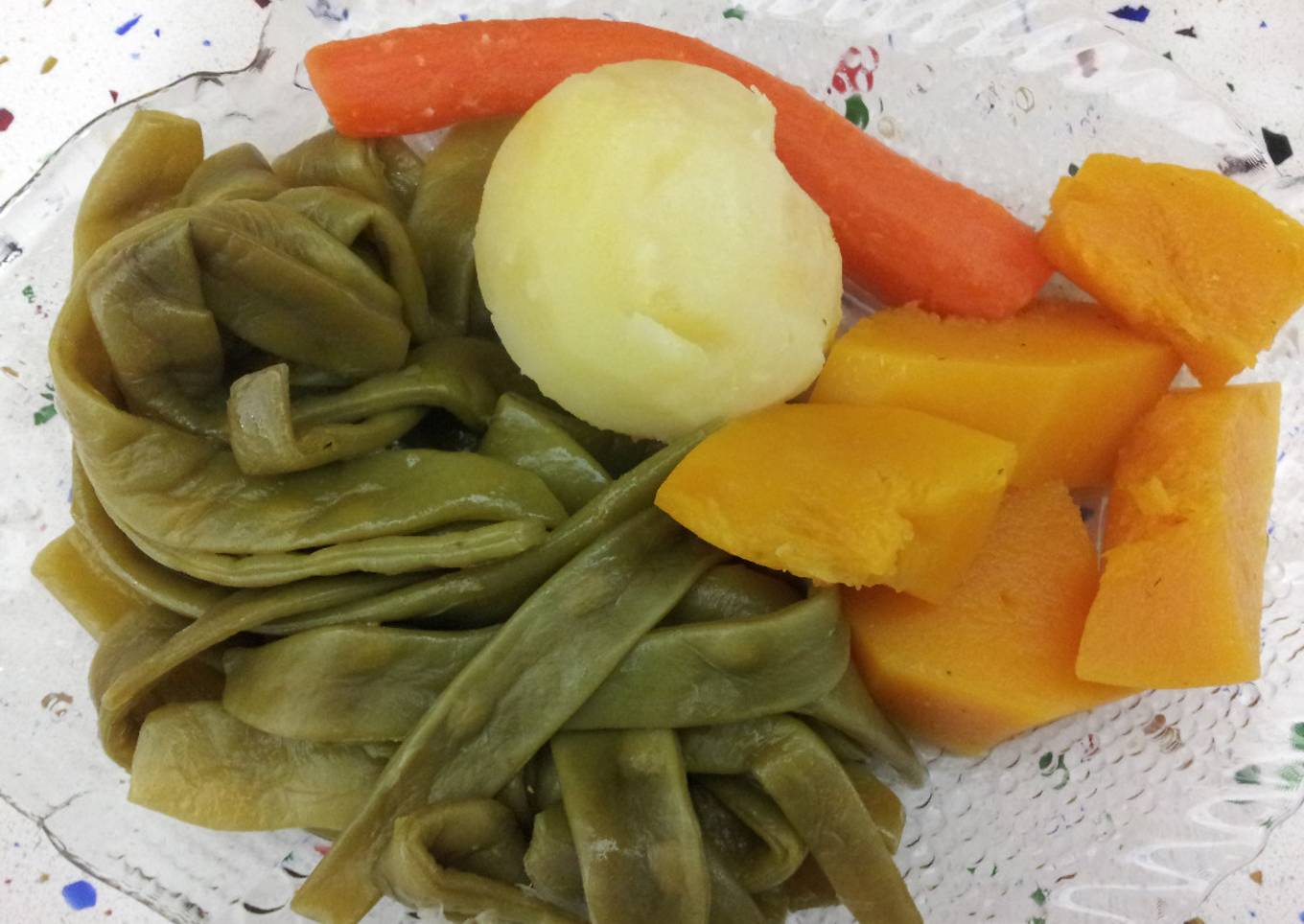 Verduras al vapor