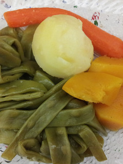 Una foto de Verduras al vapor