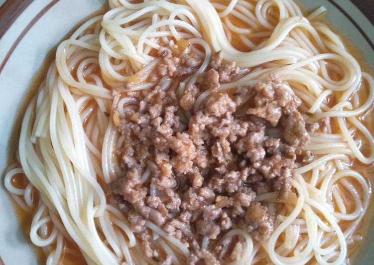 Cara Gampang Membuat Beef spagethi, Bikin Ngiler