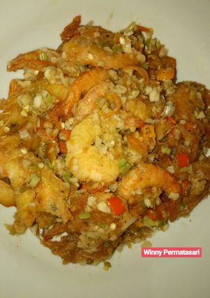 Foto resep Udang Tepung Garlic Sauce