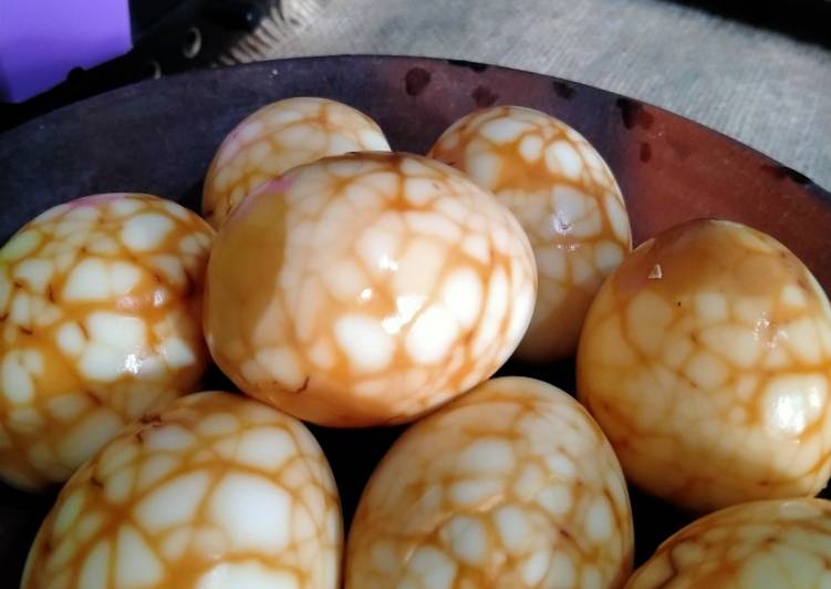 Resep Telur Pindang Retak Seribu Anti Gagal