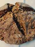 Soda bread alle castagne con granella di nocciole, in friggitric