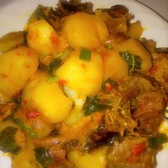 A picture of Potato porridge.