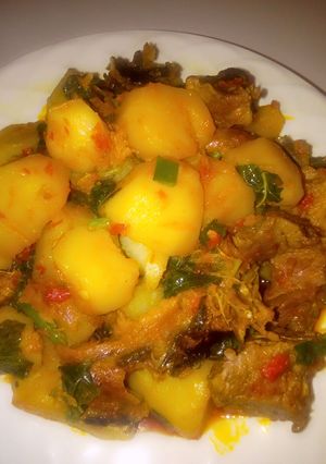 A picture of Potato porridge.