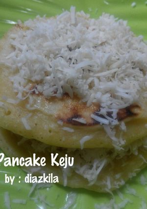 Foto resep Pancake Keju Praktis (No Mixer)