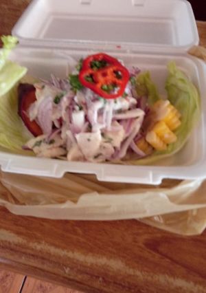 Una foto de Ceviche de reineta