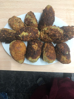 Una foto de 116.Croquetas de brócoli y queso gorgonzola (picoteo)