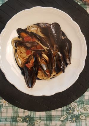 Foto di Spaghetti con le cozze