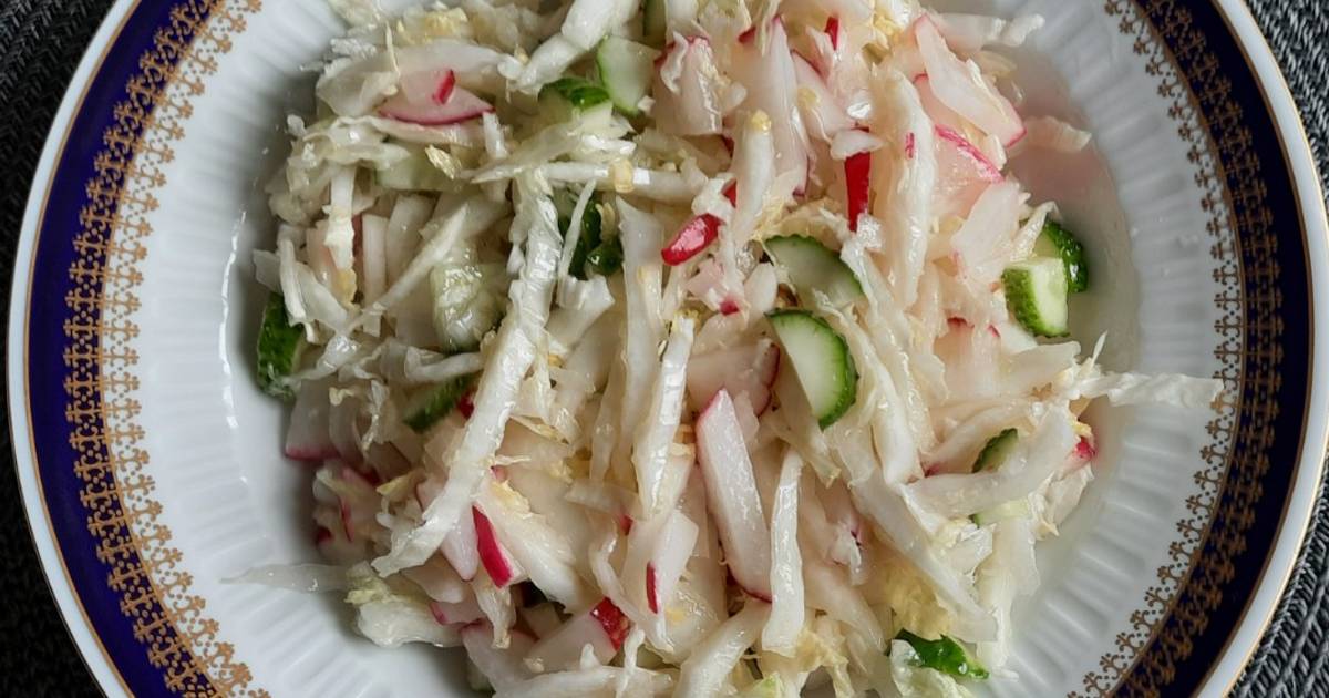 Салат Арбузная долька с курицей и грибами рецепт с фото пошагово