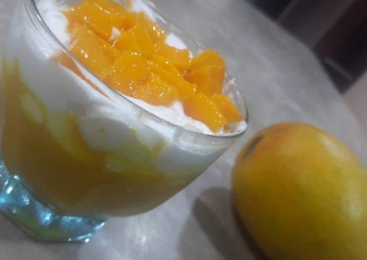 Recipe of Homemade Mango mousse