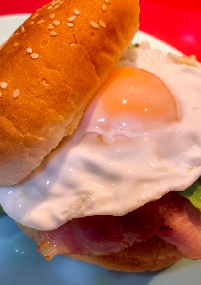 Una foto de Hamburguesa de pollo 🇺🇸