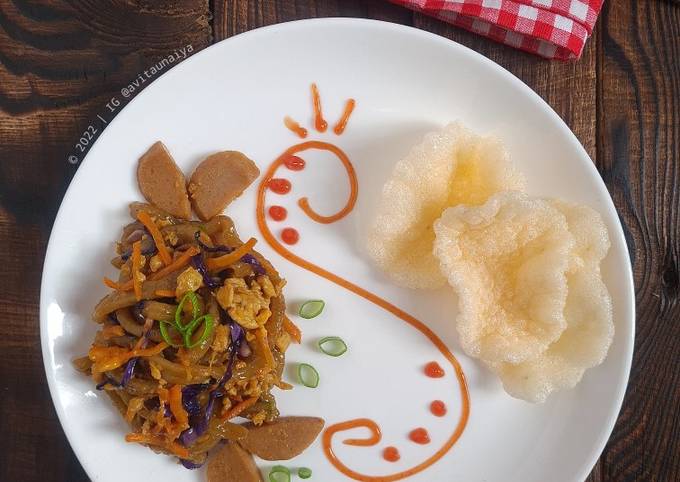 Cara Gampang Membuat Mie Goreng Jawa Pakai Homemade Mie Kulit Wortel Anti Gagal