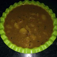A picture of Rasile aloo.