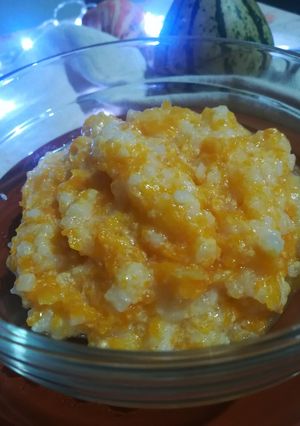 Foto di Risotto dolce con la zucca