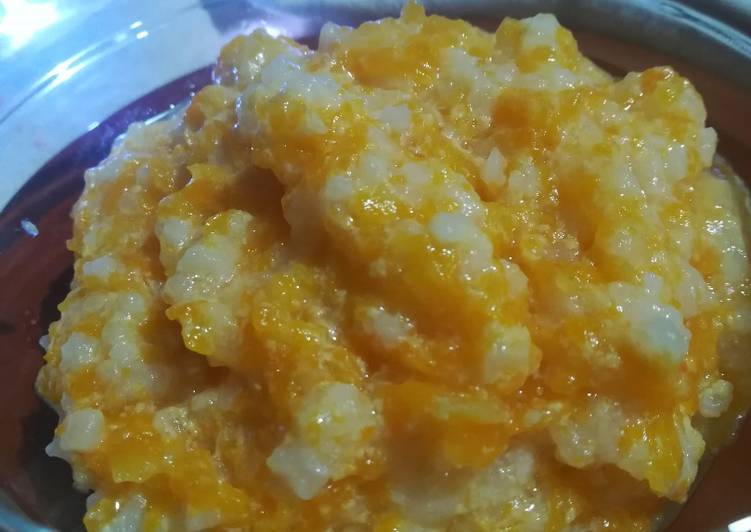 Risotto dolce con la zucca