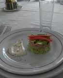 Timbal de atún con palta