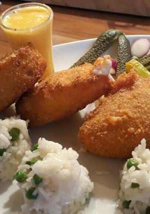 Rántott sajt recept fotója