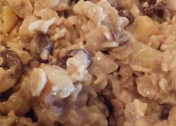 Easiest Way to Cook Yummy Apple Pie Oatmeal