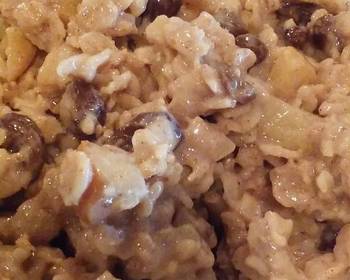 Without Fail Make Recipe Apple Pie Oatmeal Very Delicious