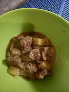 Foto resep Rendang daging + kentang