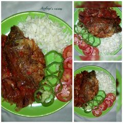 A picture of Peppered fish.