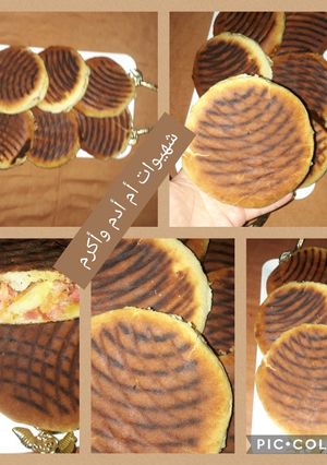 صورة لوصفة خبيزات خفاف ضراف لسندويتشات الأطفال🥖🥤🍷🍹