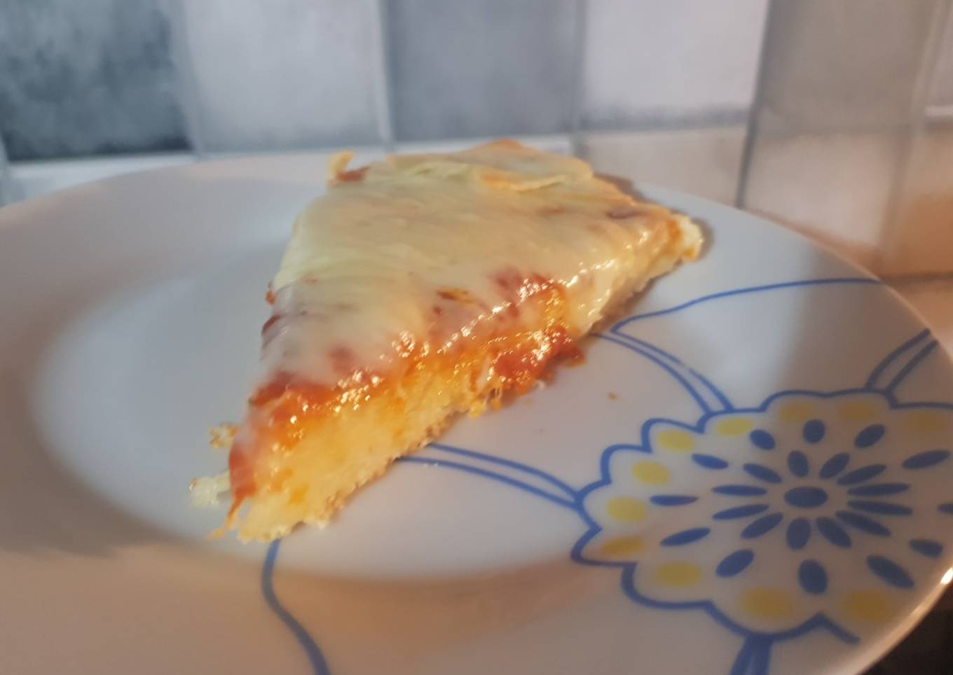 Pizza exprés sin levadura sin amasado