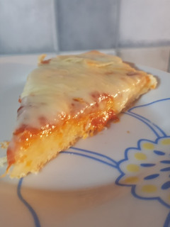 Una foto de Pizza exprés sin levadura sin amasado