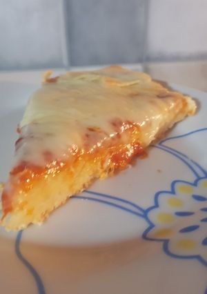 Una foto de Pizza exprés sin levadura sin amasado