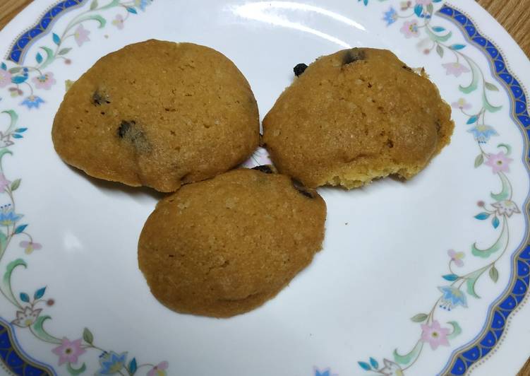 Langkah Langkah Memasak Chocolate chips cookies yang Lezat