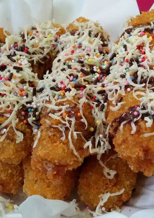 Foto resep Pisang Goreng Crispy Coklat Keju