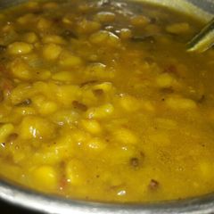 A picture of Maa Chole ki dal(black or chane ki langer vali dal).