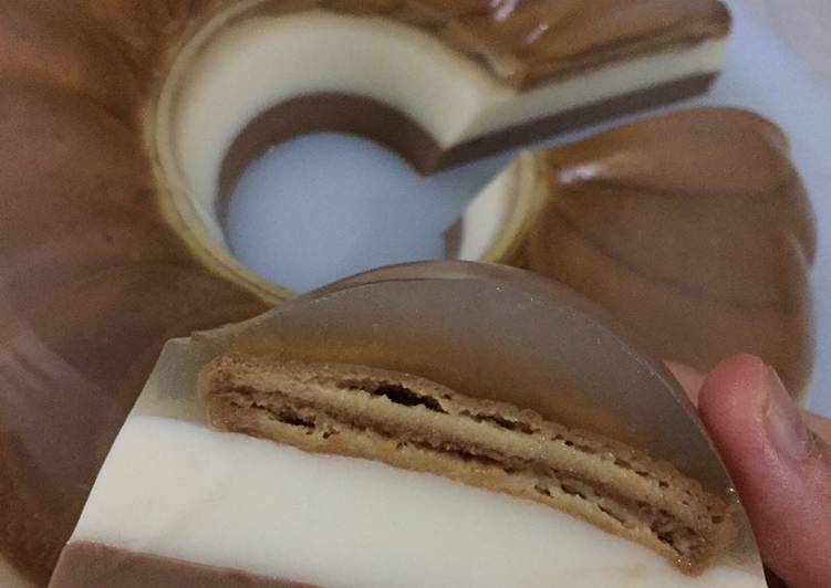 Pudding Marie Susu Milo