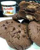 Galletas Caseras rellenas de Nutella con Chispas de Chocolate