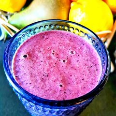 A picture of Blueberry Apple Smoothie 🍎🫐.