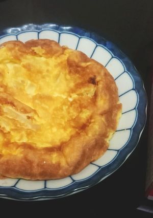 蒜味薯條煎蛋餅 的食譜成品照片