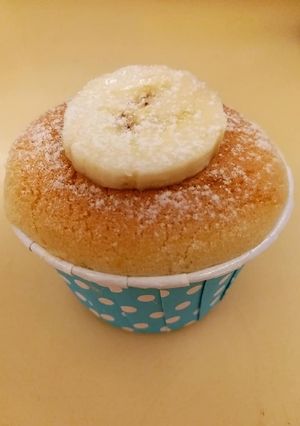 很香蕉杯子蛋糕 的食譜成品照片