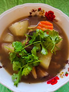 รูปของ ต้มจืดฟักใส่ไก่สับปู