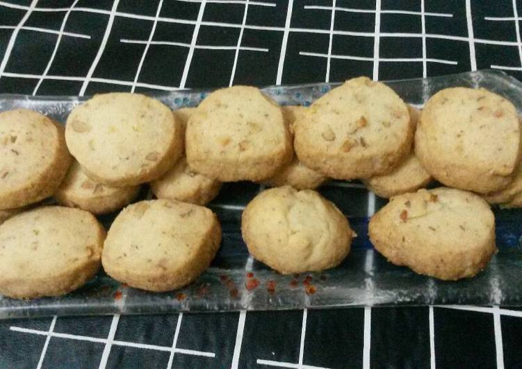 Polvorones de nuez crocantes