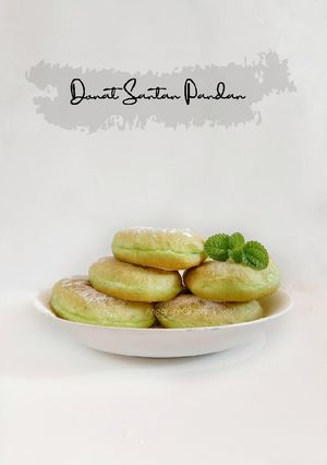 Foto resep Donat Santan Pandan